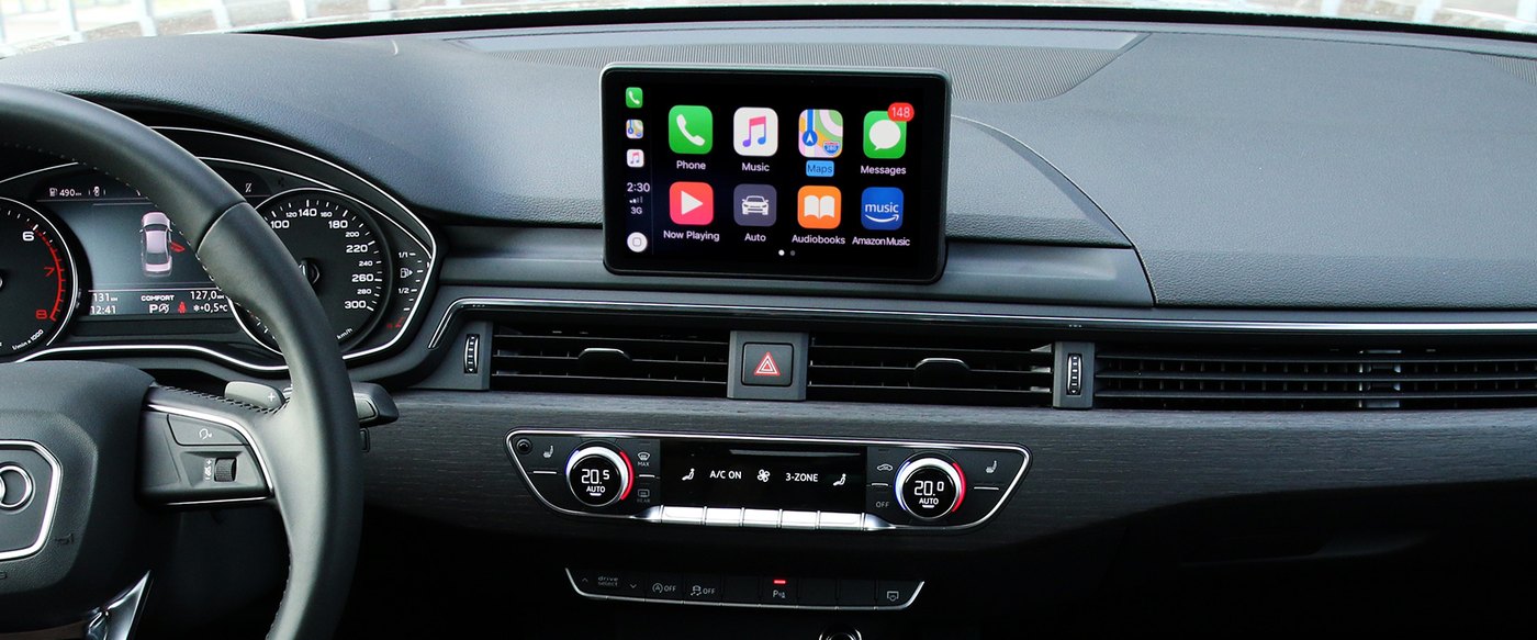 Audi MIB II head unit with navigation